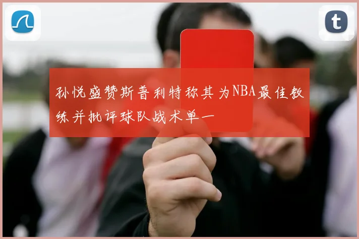孙悦盛赞斯普利特称其为NBA最佳教练并批评球队战术单一